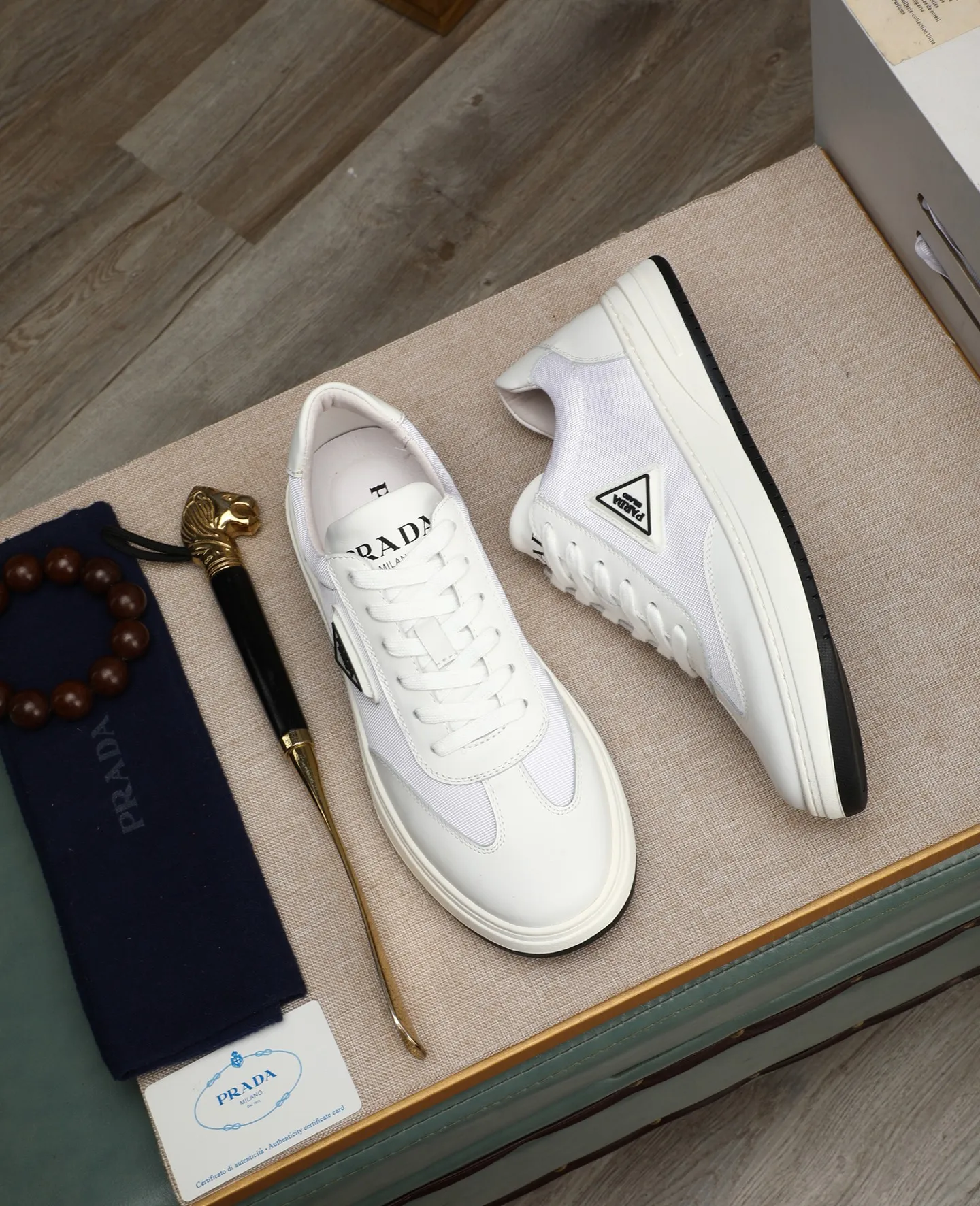 Men's men's shoes 💰420 🌹🌹[PRADA—Prada] latest model 🙈original replica! 👟👟👟Available here. The workmanship is top-notch. The upper is made of Italian 🇮🇹Imported calfskin. ❗️Breathable genuine leather lining @Suitable for travel. The original version has an enlarged engraved sole, making it suitable for all kinds of travels, showing low-key luxury. Let quality speak for itself. Color: Size: 38-44